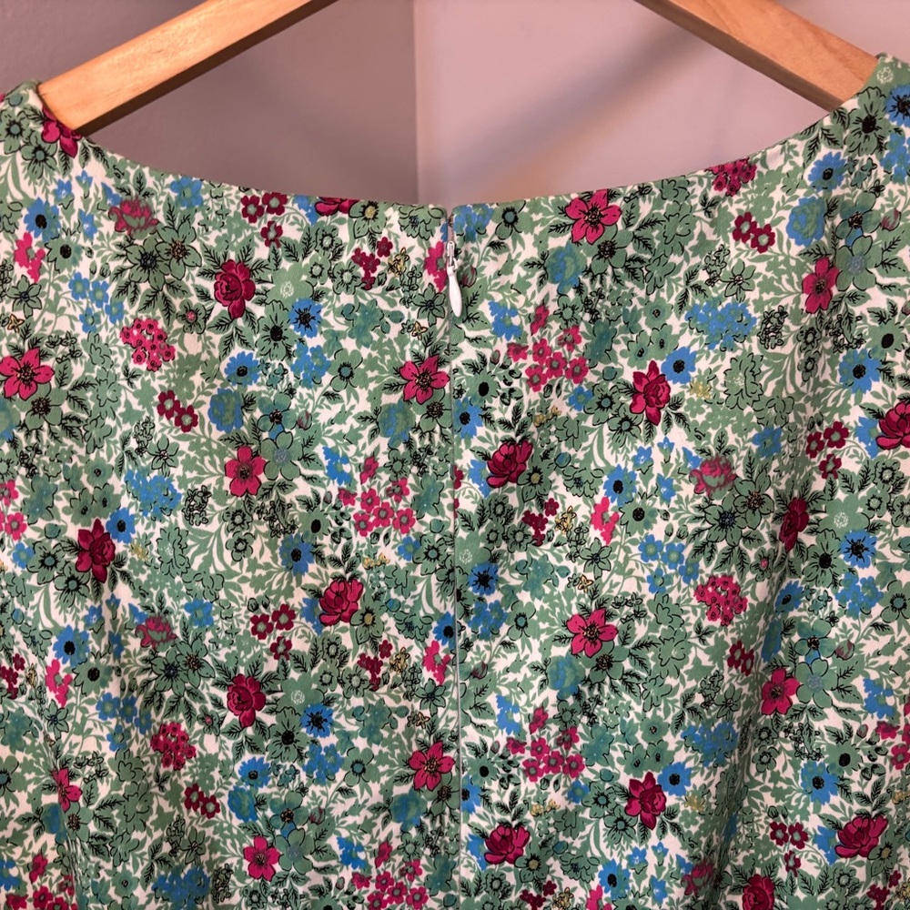 Anne Klein Green Floral Dress - Picture 10 of 16